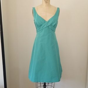 Tiffany Blue Silk J.Crew formal dress